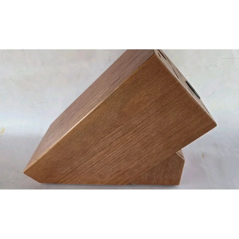 Cutco Homemaker Wooden Knife Block Holder 18 Slot Knives Storage